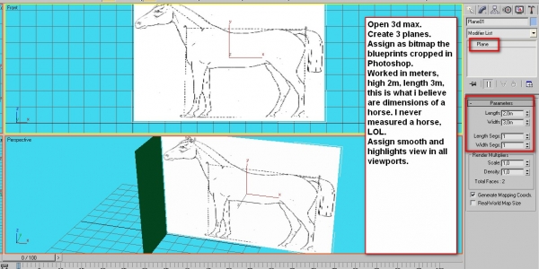 Creation of A colt: Step 1